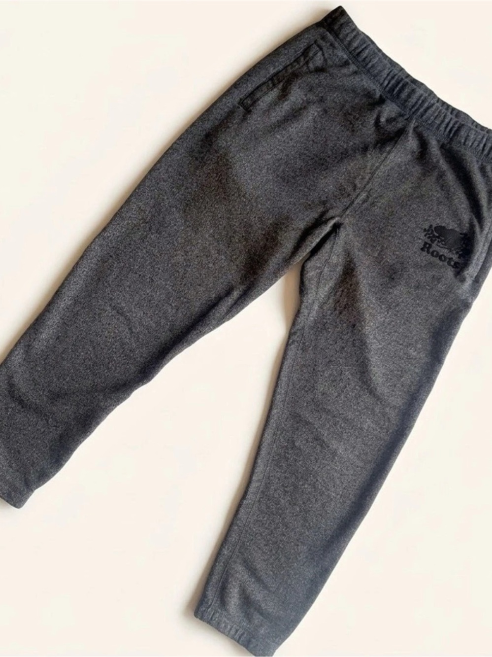Roots Gray Joggers - Men’s Medium